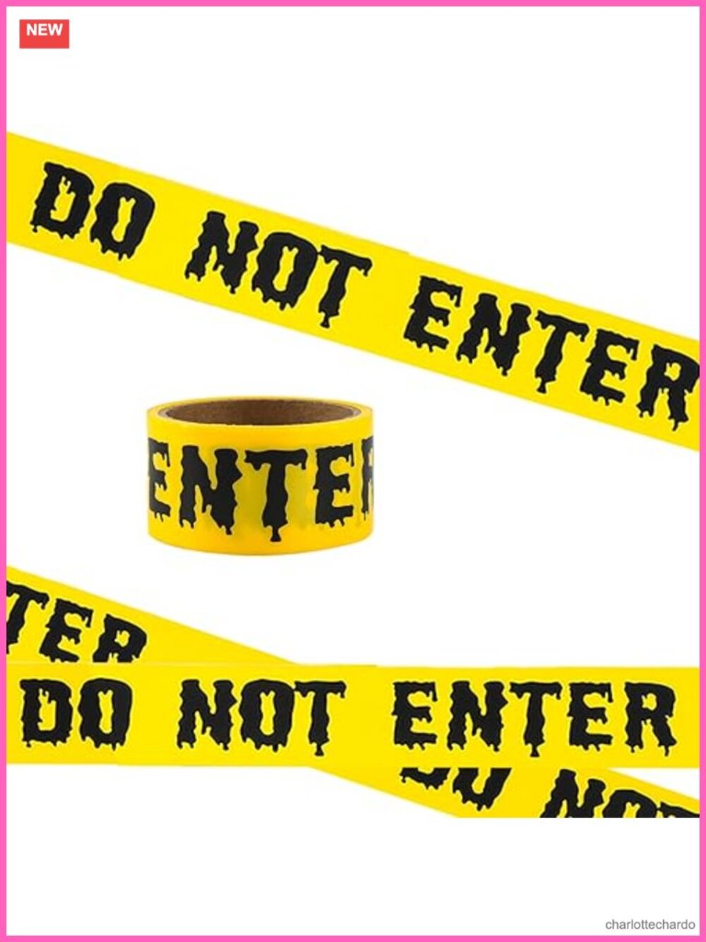 Halloween Caution Tape 82ft Do Not Enter Party Decor